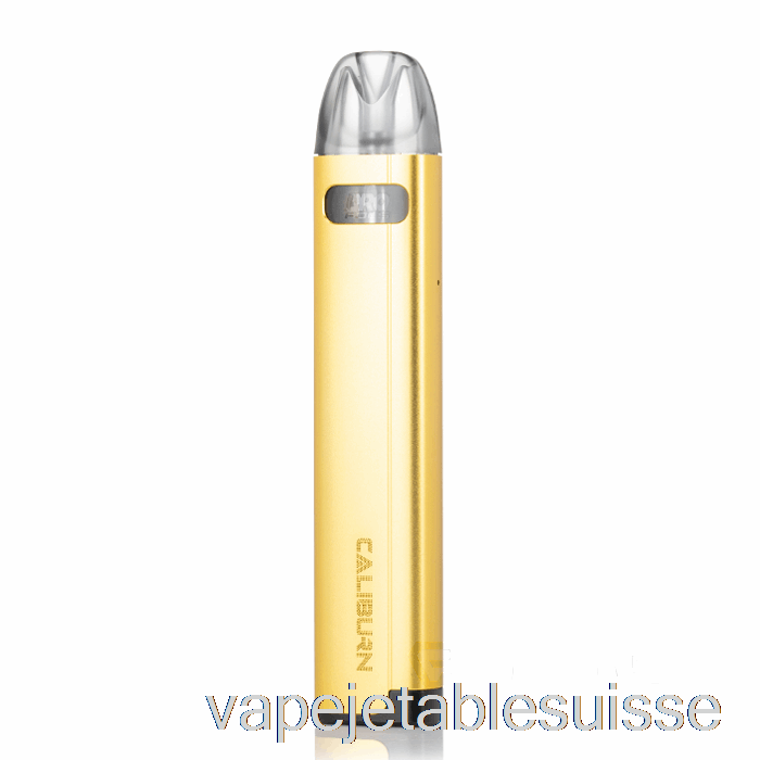 Vape Suisse Uwell Caliburn A2s Système De Pods Or